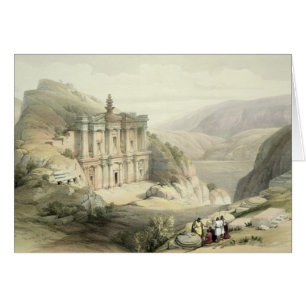 Cartão EL Deir, PETRA