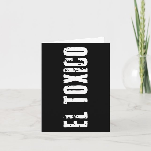 Cartão El Tico - Sarcastic For Cinco Feisty (Frente)