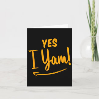 Cartão Ela é a minha batata doce, eu sou Obrigado de Casa