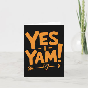 Cartão Ela é a minha batata doce que eu estou a combinar