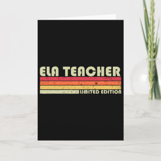Cartão Ela Teacher Engraçado Cargo Profissão De Aniversár