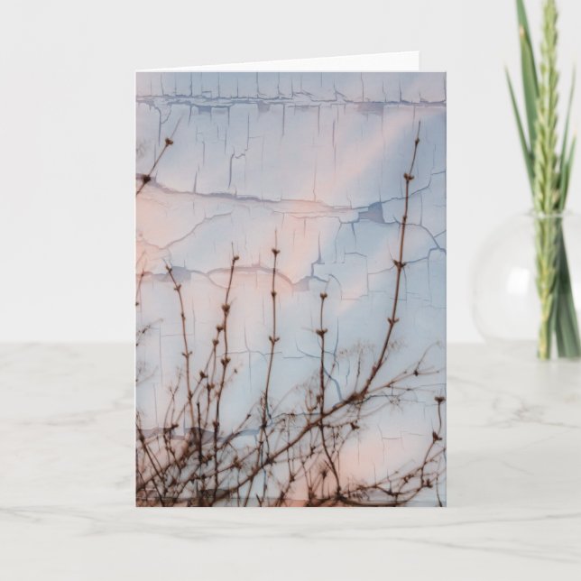 Cartão Elder Branches Silhouette (Frente)