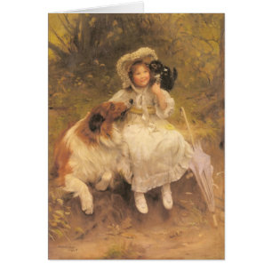 Cartão Ele Não Vai Te Machucar c. 1907, Olá