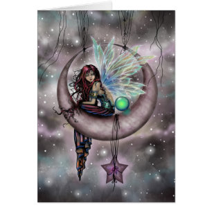 Cartão Electra Fae Fantasy Fairy Art de Molly Harrison