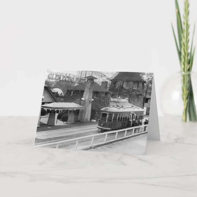 Cartão Eléctrico de John da cabine, os anos 30 (Frente)