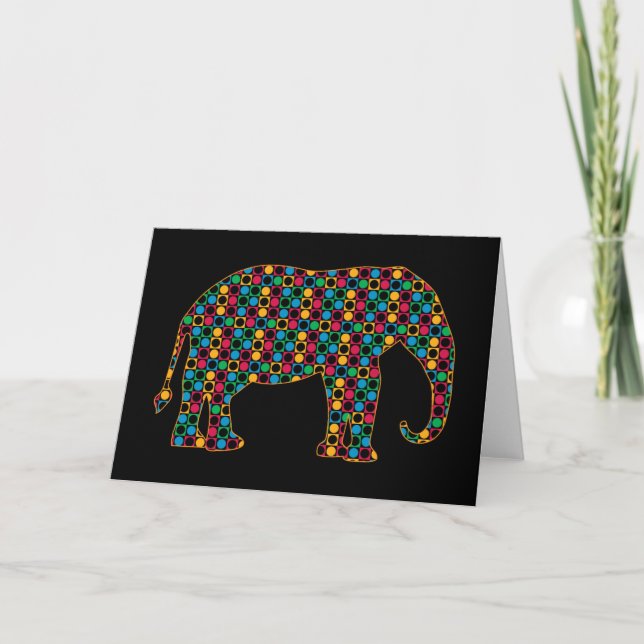Cartão Elefante (Frente)