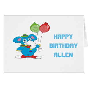 Cartão Elefante do Partido