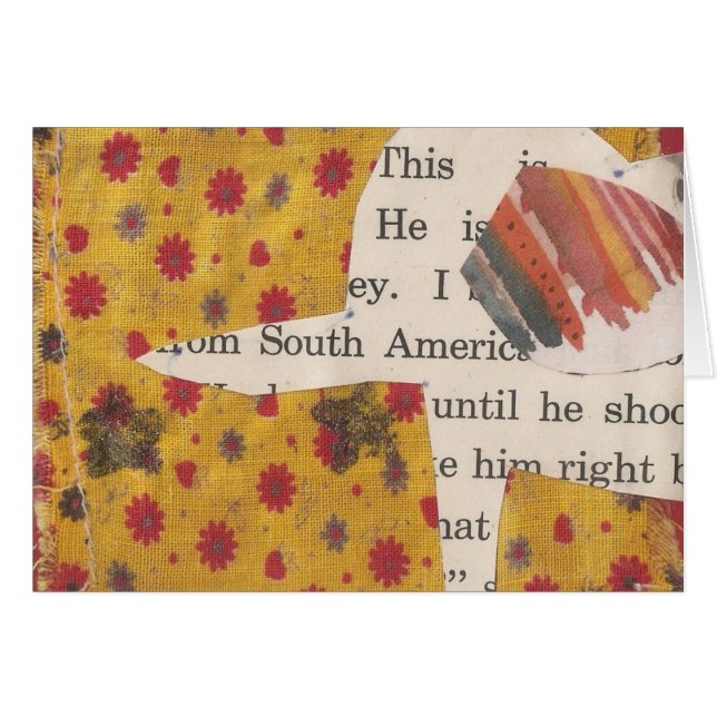 Cartão Elefante Número 8 (Frente Horizontal)