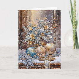 Cartão Elegância no Esplendor da Estação