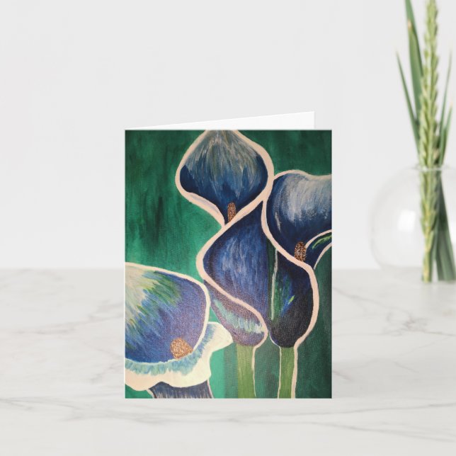 Cartão Elegância, pequena, 4" x 5,6" (Frente)