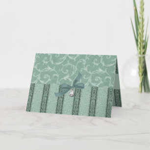 Cartão Elegant- Birthday Card: Elegance Collection