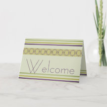 Elegante Bem-Vindo À Equipe