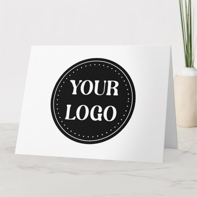 Cartão Elegante, contemporâneo, polido e personalizável (Frente)