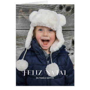 Cartão Elegante do Feliz Natal