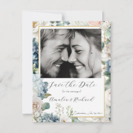 Cartão Elegante e Personalizável de "Salve a Data"