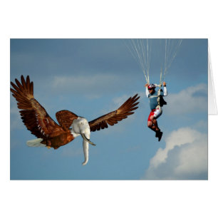 Cartão Elegante Elefante Eagle