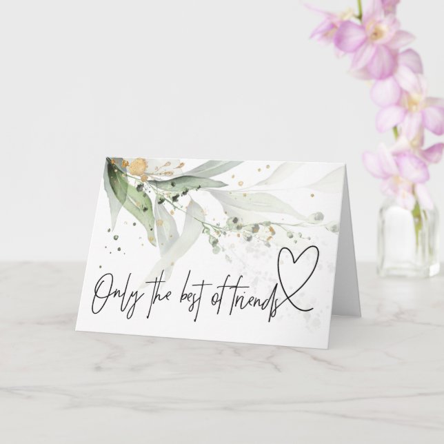 Cartão Elegante Gravidez Bebê Presente para tia Amiga (Orquídea)