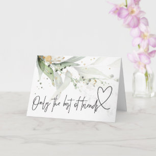 Cartão Elegante Gravidez Bebê Presente para tia Amiga