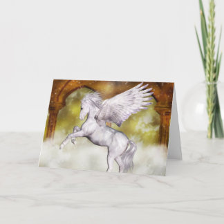 Cartão Elegante Pegasus