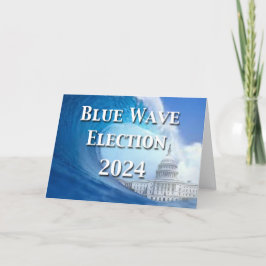 Cartão Eleição da Onda Azul 2024