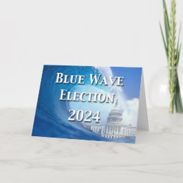 Cartão Eleição da Onda Azul 2024