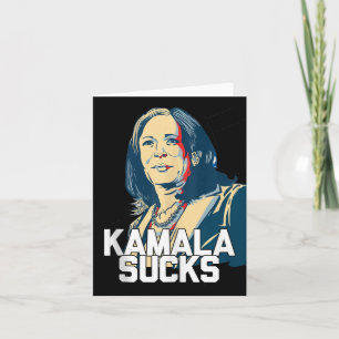 Cartão Eleição Presidencial De Kamala Harris 2024 Trump H