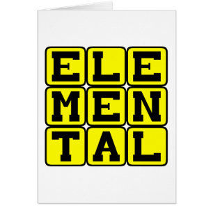 Cartão Elementar, mítico sendo