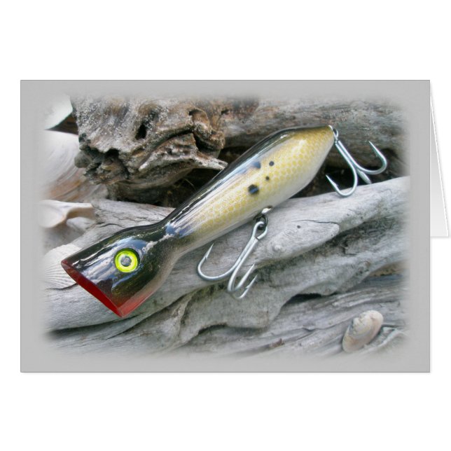 Cartão Elementos de Coordenação de AJS Saltwater Lure Pop (Frente Horizontal)