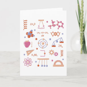 Cartão Elementos de física