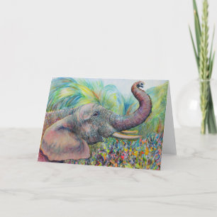 Cartão Elephant Greeting Card