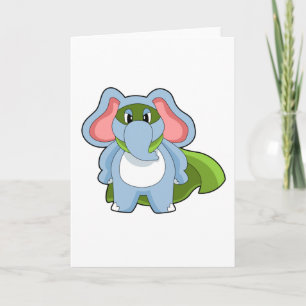 Cartão Elephant Hero
