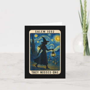 Cartão Eles Perderam Um Tarot Van Gogh Salem 1692 Dia das
