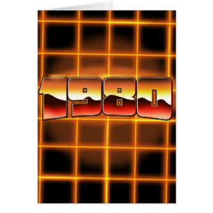 Cartão Eletrônico 1980