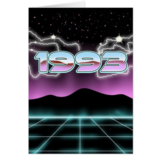 Cartão Eletrônico 1993 (Frente)