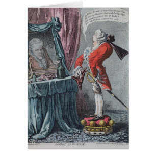 Cartão Elevação Lordly, bar. por Hannah Humphrey, 1802