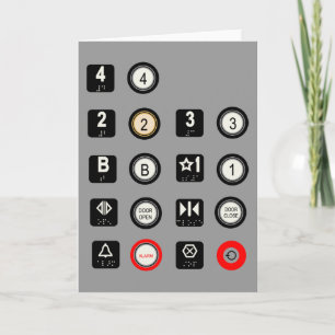 Cartão Elevator Cards