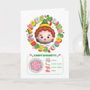 Cartão Elf o Filme   Quatro grupos principais de Comidas