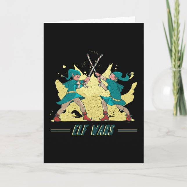 Cartão Elf wars (Frente)