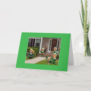CARTÃO "ELFOS DO NATAL COM DESEJOS DE NATAL"