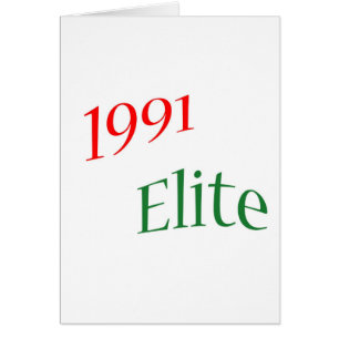 Cartão Elite 1991