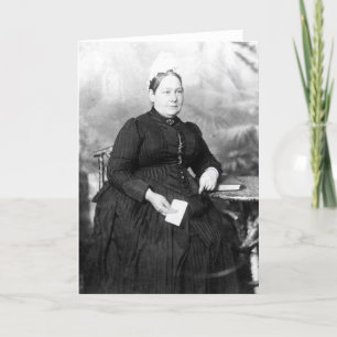 Cartão Elizabeth Ann Everest, Nanny to Winston
