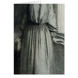 Cartão Elizabeth Siddal, em maio de 1854