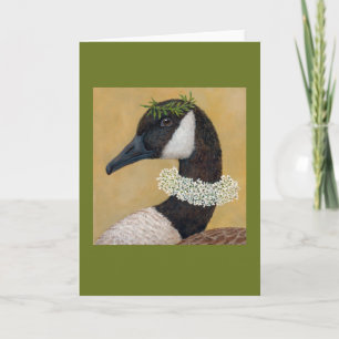 Cartão Elizabethan Goose