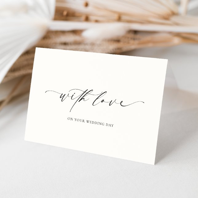 Cartão Ellesmere Com Amor No Seu Dia De Casamento (Criador carregado)