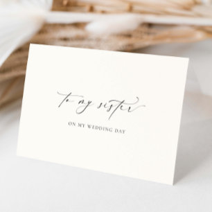 Cartão Ellesmere No Meu Dia De Casamento