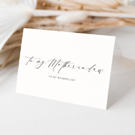 Cartão Ellesmere Para O Dia De Casamento Da Minha Mãe De 