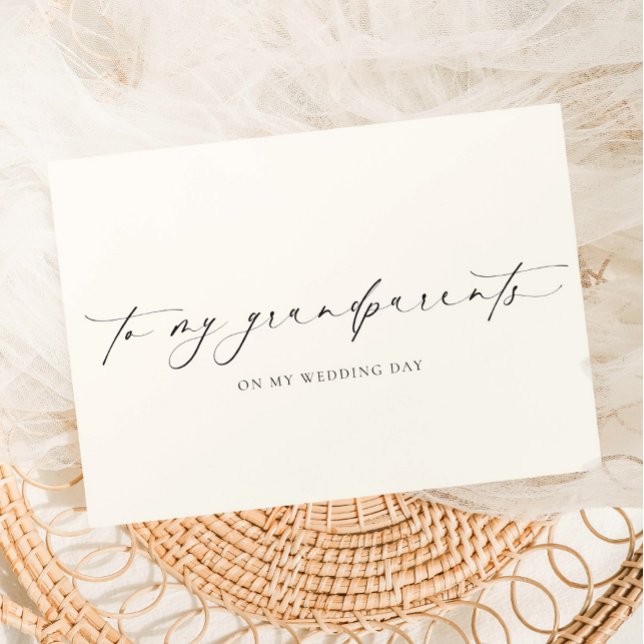 Cartão Ellesmere Para O Dia De Casamento De Meus Avós (Criador carregado)