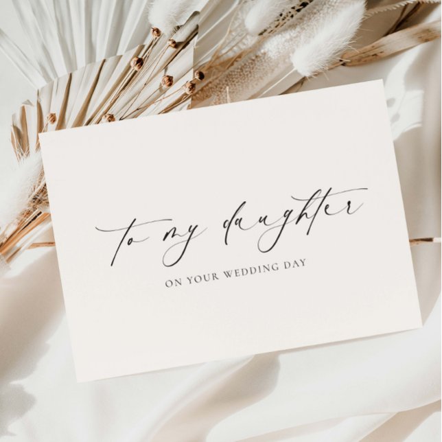 Cartão Ellesmere Para O Dia Do Casamento Da Minha Filha (Criador carregado)