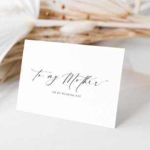 Cartão Ellesmere Para O Dia Do Casamento Da Minha Mãe