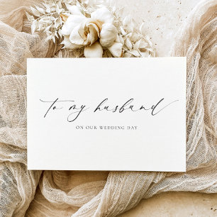 Cartão Ellesmere Para O Meu Casamento Com Marido